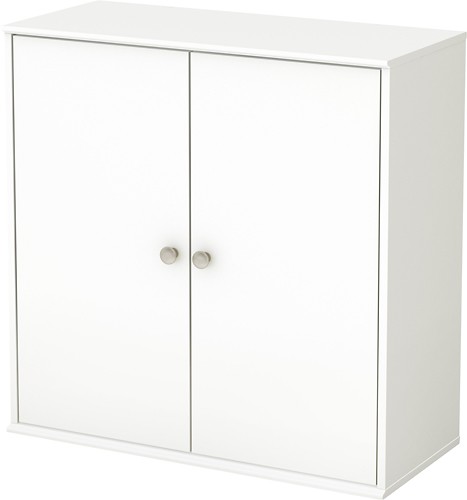 South Shore - Stor It Collection 4-Cubby Storage Shelves - Pure White