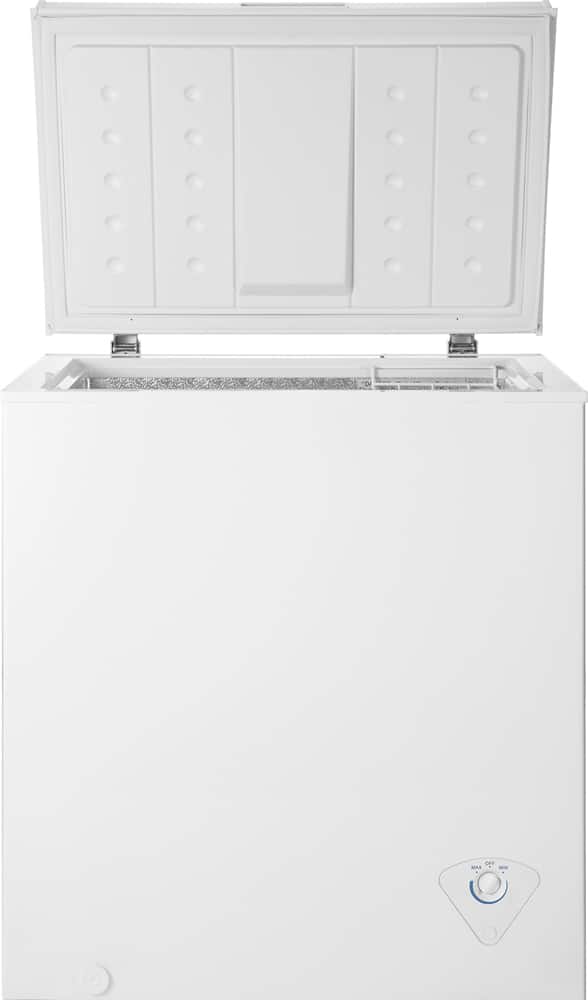 Alt View 11. Insignia™ - 3.5 Cu. Ft. Chest Freezer - White.