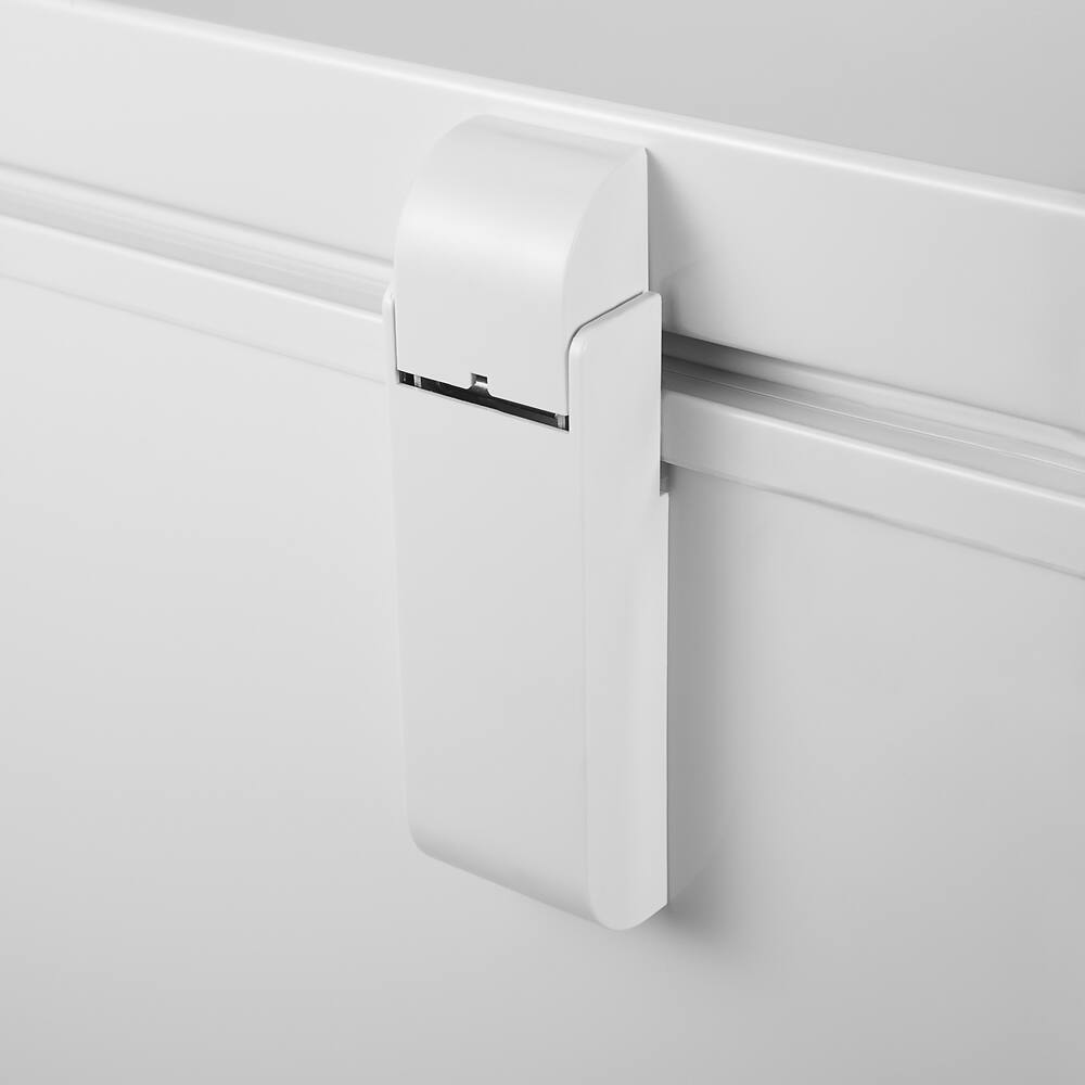 Alt View 16. Insignia™ - 3.5 Cu. Ft. Chest Freezer - White.