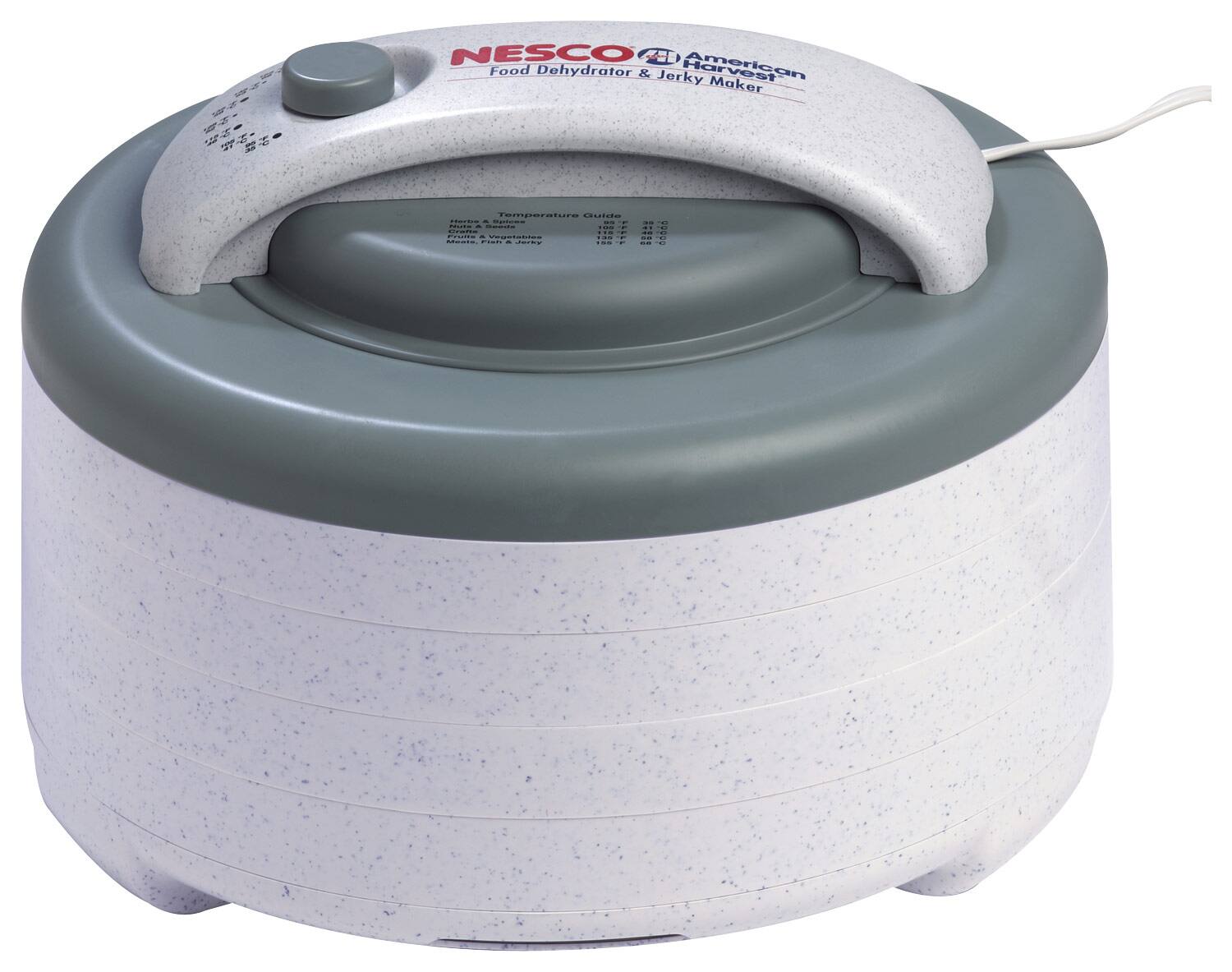 Angle. Nesco - Snackmaster Encore Food Dehydrator - Gray.
