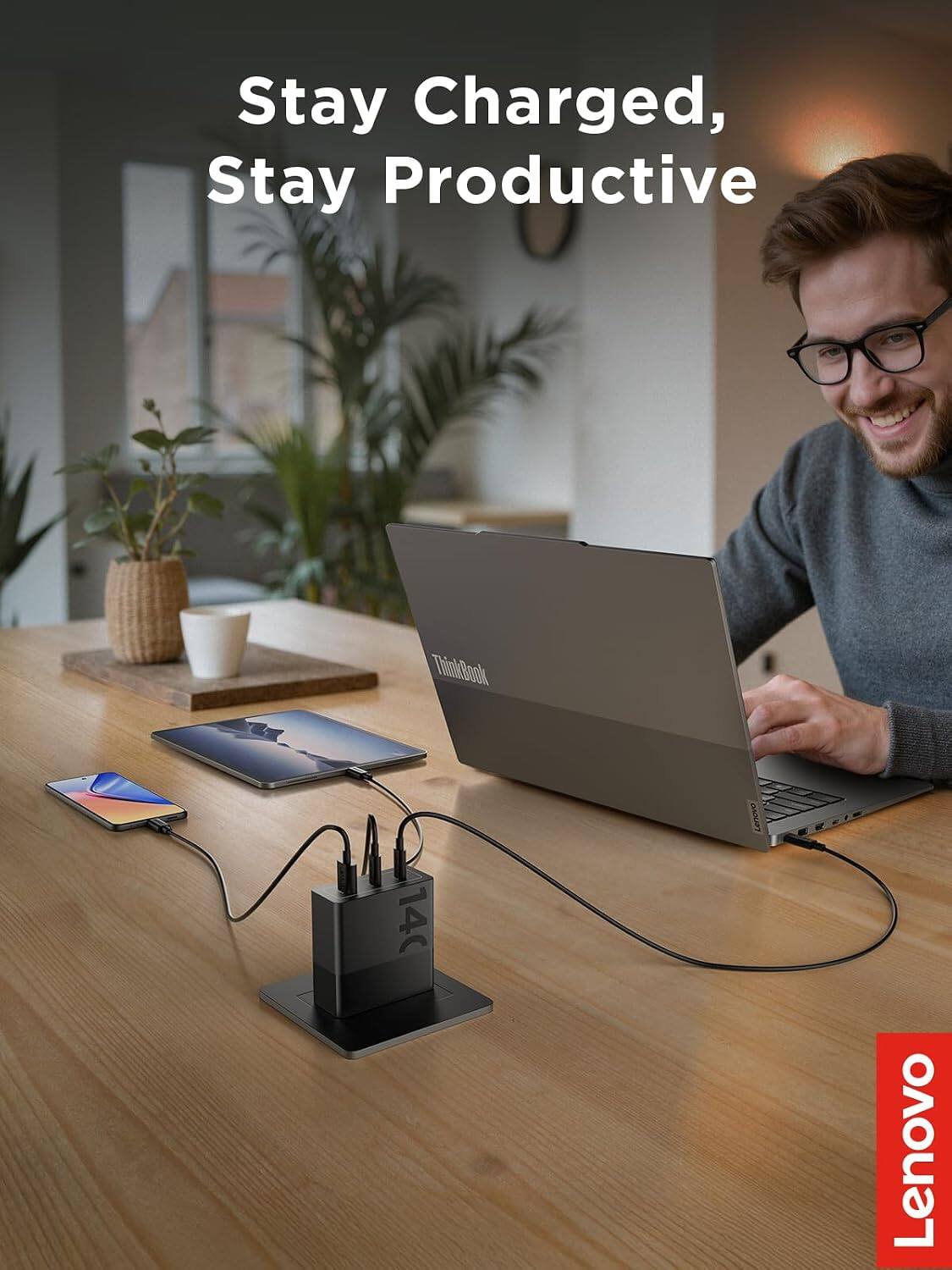 Stay Charged, Stay Productive

ThinkBook

Lenovo