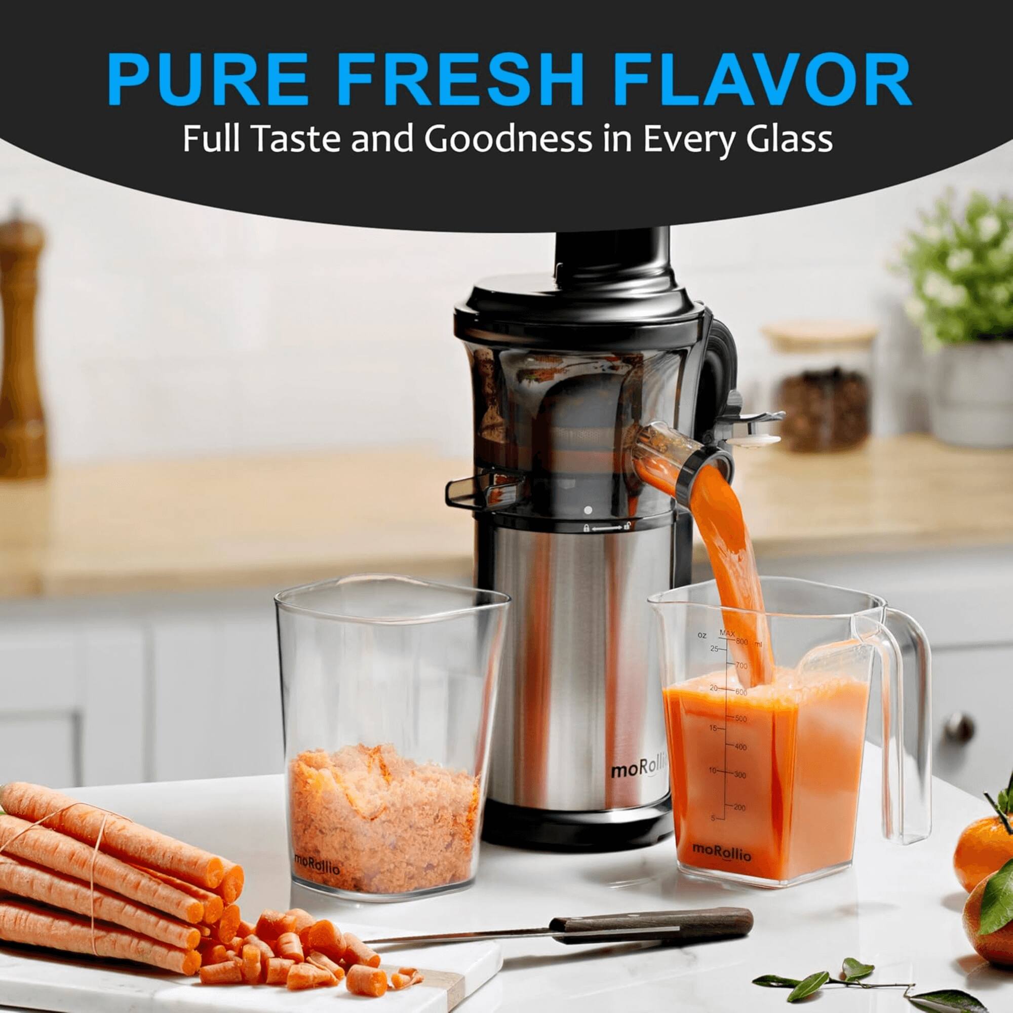 PURE FRESH FLAVOR  
Full Taste and Goodness in Every Glass