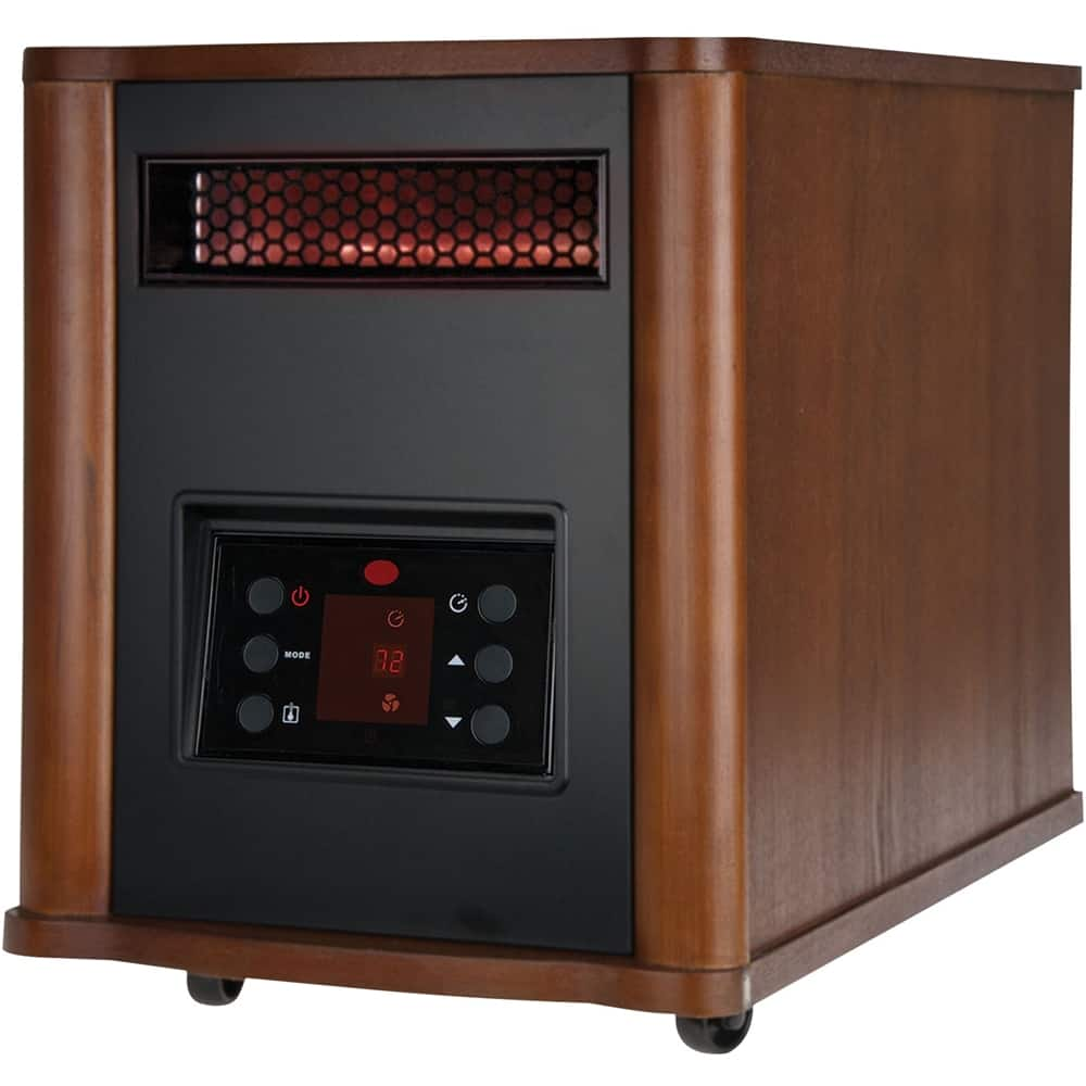 Questions and Answers: Holmes Electric Cooling Fan Heater Brown/black ...