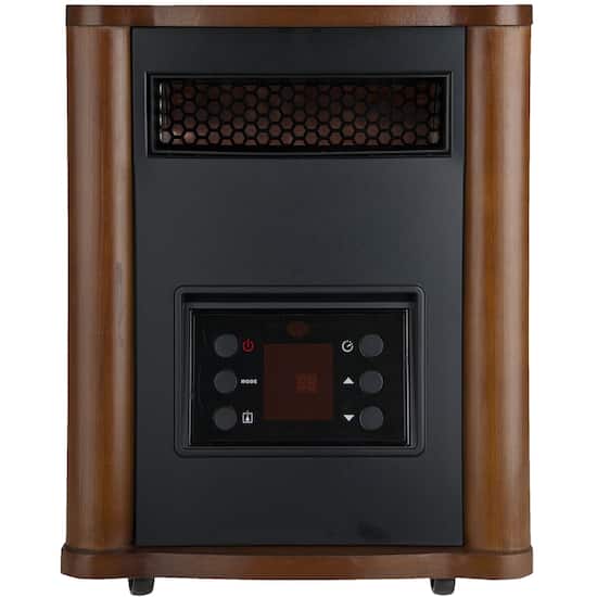 Holmes Electric Cooling Fan Heater Multi Hrh7403eredm Best Holmes Electric Cooling Fan Heater Brown Black Front Zoom