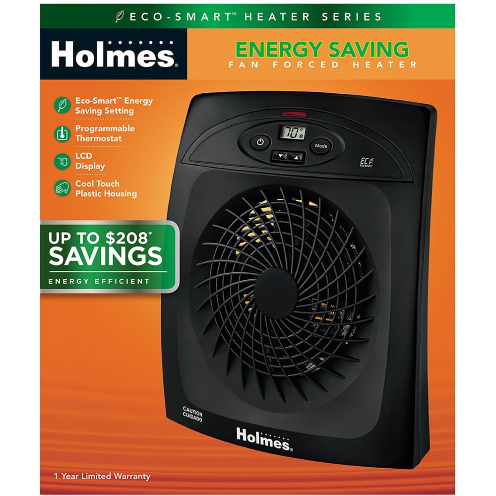 Best Buy Holmes Electric Fan Heater Black Heh8044eebm