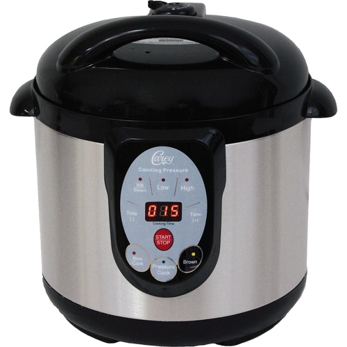 Chard - 9.5qt Digital Pressure Cooker and Canner - Stainless Steel/Black was $199.99 now $124.99 (38.0% off)