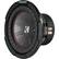 Left. KICKER - CompR 8" Dual-Voice-Coil 2-Ohm Subwoofer - Black.