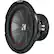 Left. KICKER - CompR 10" Dual-Voice-Coil 4-Ohm Subwoofer - Black.