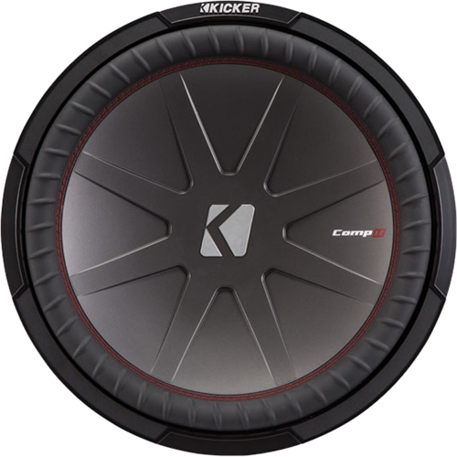 KICKER - CompR 15 Dual-Voice-Coil 4-Ohm Subwoofer - Black was $269.95 now $215.95 (20.0% off)