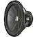 Left. KICKER - CompR 15" Dual-Voice-Coil 4-Ohm Subwoofer - Black.