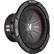 Angle. KICKER - CompR 8" Dual-Voice-Coil 4-Ohm Subwoofer - Black.