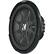 Left. KICKER - CompRT 12" Dual-Voice-Coil 1-Ohm Subwoofer - Black.