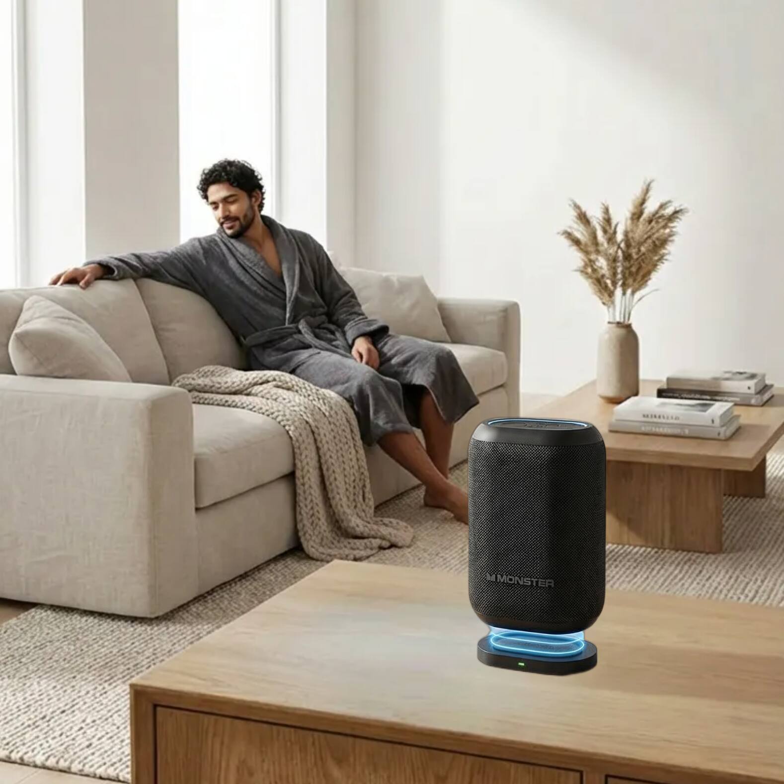 Alt View 3. Monster - DNA One Wireless Speaker.