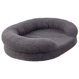 PetMaker - Orthopedic Dog Bed for Small Dogs, 28” x 22” x 6.5” - Gray