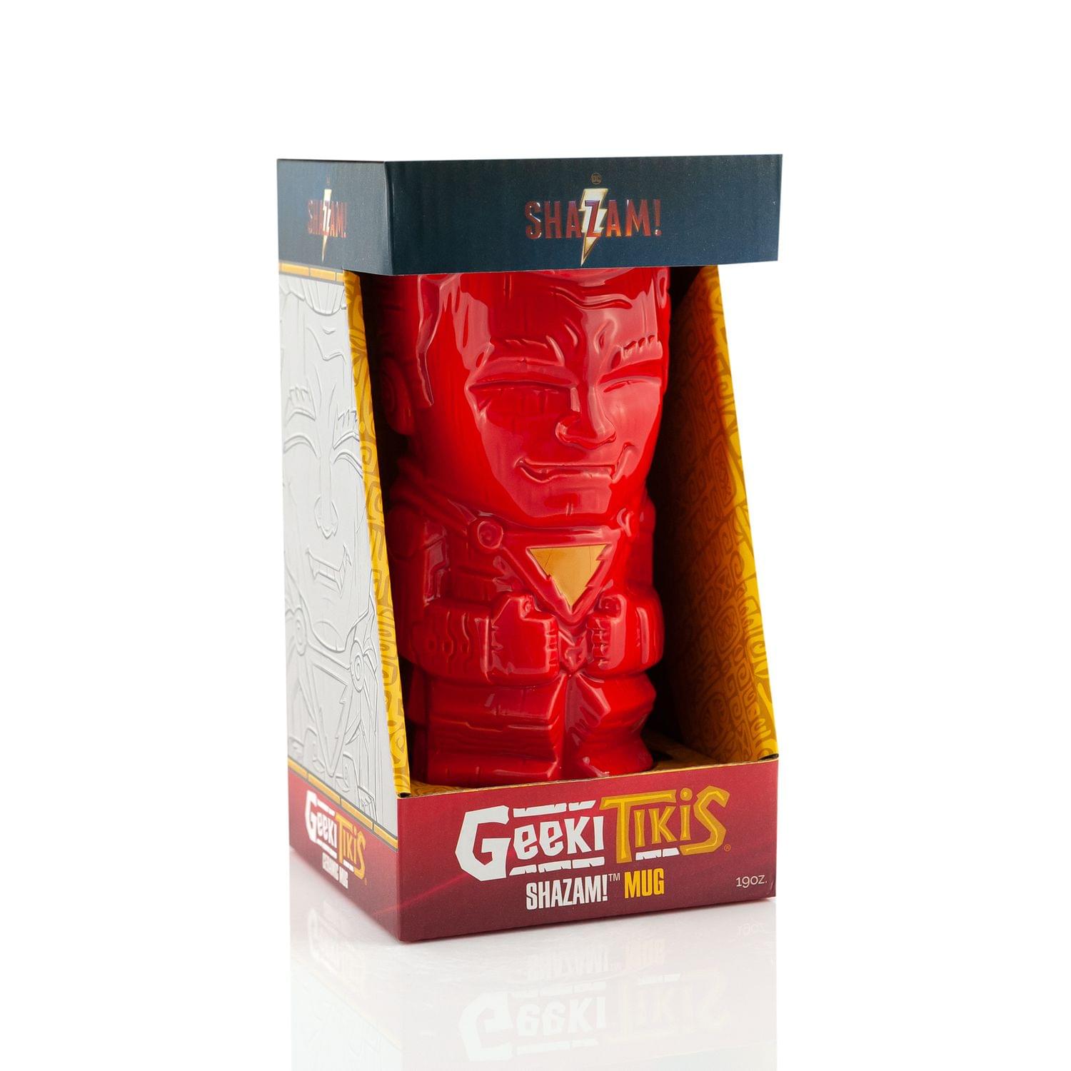 SLA SHAZAM! 2 Geeki Tiki's M 19oz. SHAZAM! MUG C66KI