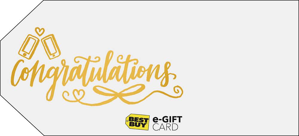 Alt View 13. Best Buy® - $500 To Have And To Hold - Wedding Congratulations Gift Card.