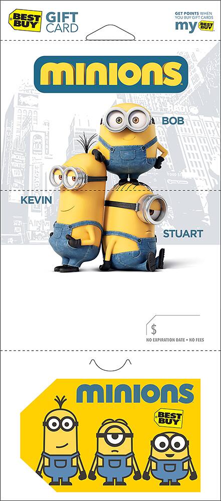 Front. Best Buy® - $500 Minions Gift Card.