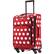 Front Zoom. American Tourister - Disney 21" Spinner - Minnie mouse polka dot.