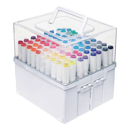 Front. Deflecto - Expandable Accordion Marker Organizer.