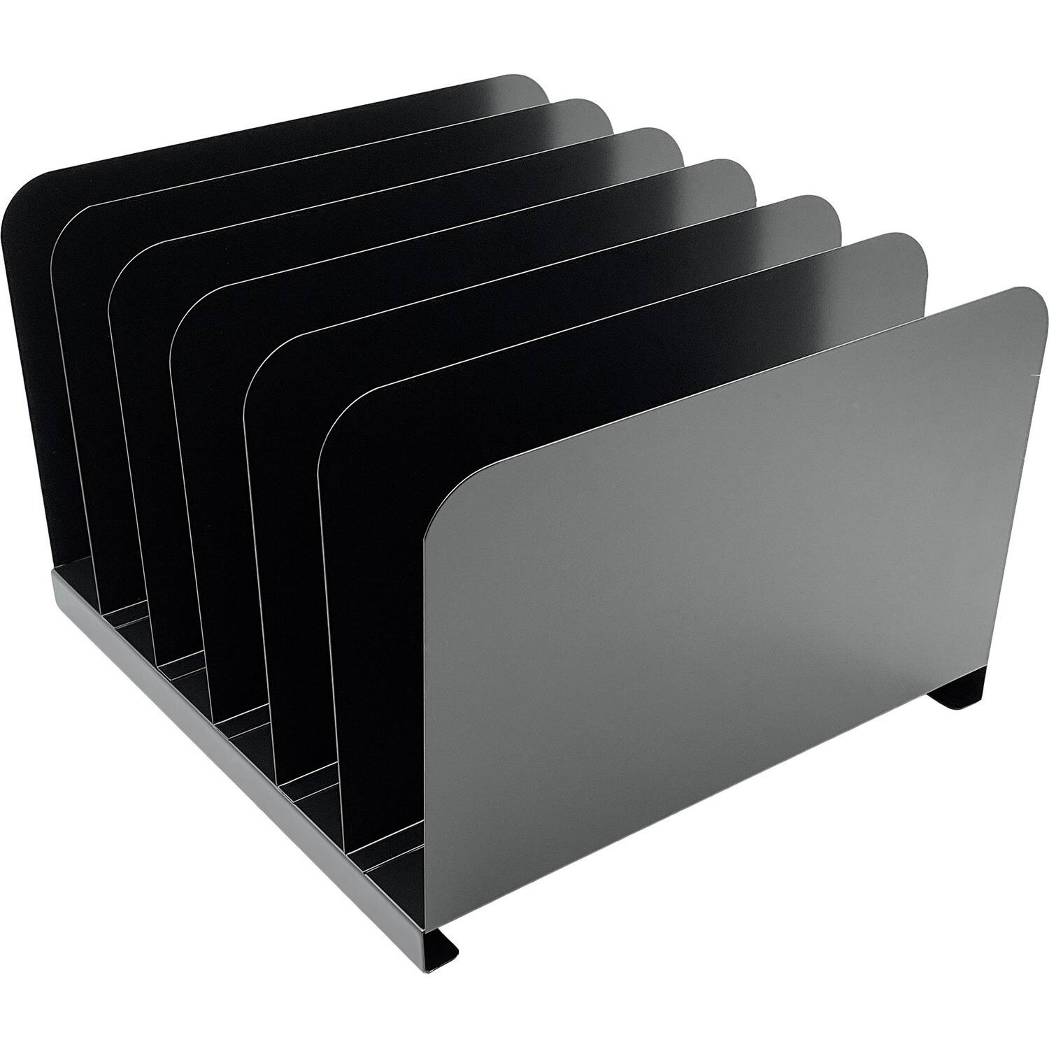 Huron Vertical Desk Organizer 6 Compartment Vertical 8