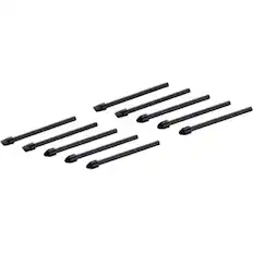 Front. Wacom - Wacom Intuos4 Art Pen Nib Set, 10 Pack - Black.