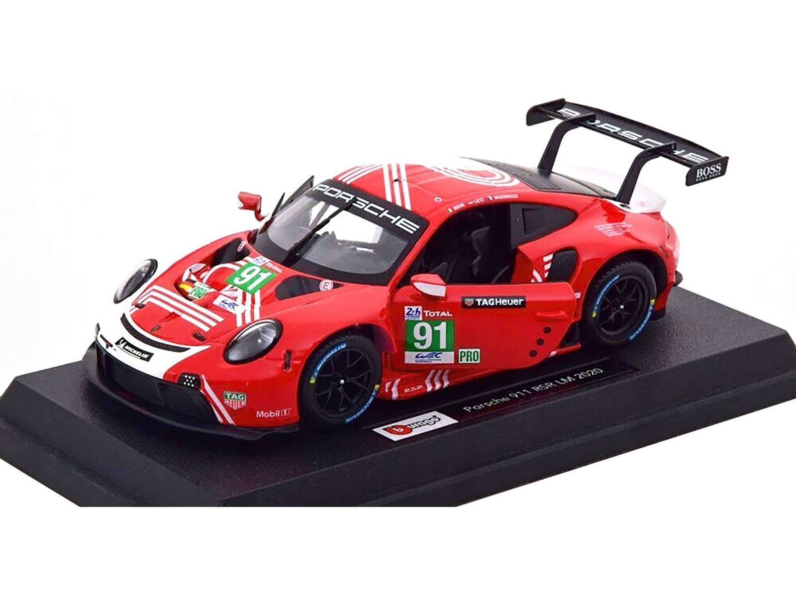 PORSCHE  
91  
TAG Heuer  
TOTAL  
PRO  
RSR  
Mobil 1  
Porsche 911 RSR  
LM 2020