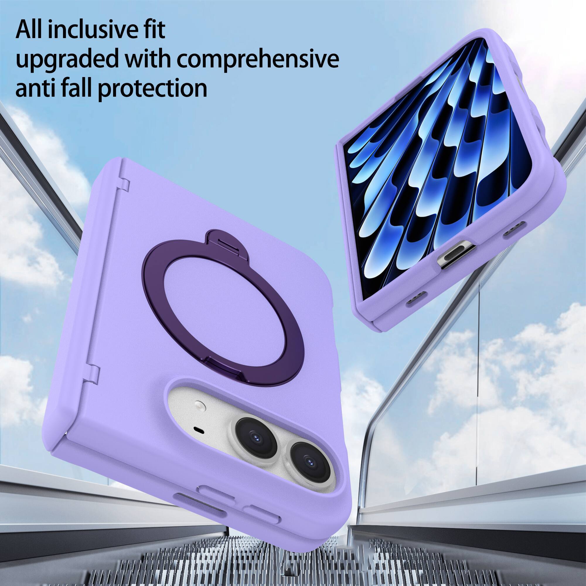 All inclusive fit upgraded with comprehensive anti fall protection
