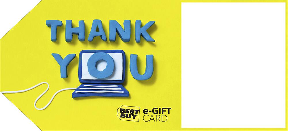 Customer Reviews: Best Buy® $500 Thank You Here's To You Gift Card ...