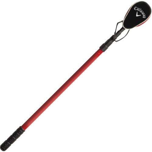 Front. Callaway Golf - Pocket 15' Ball Retriever - Red/Black.