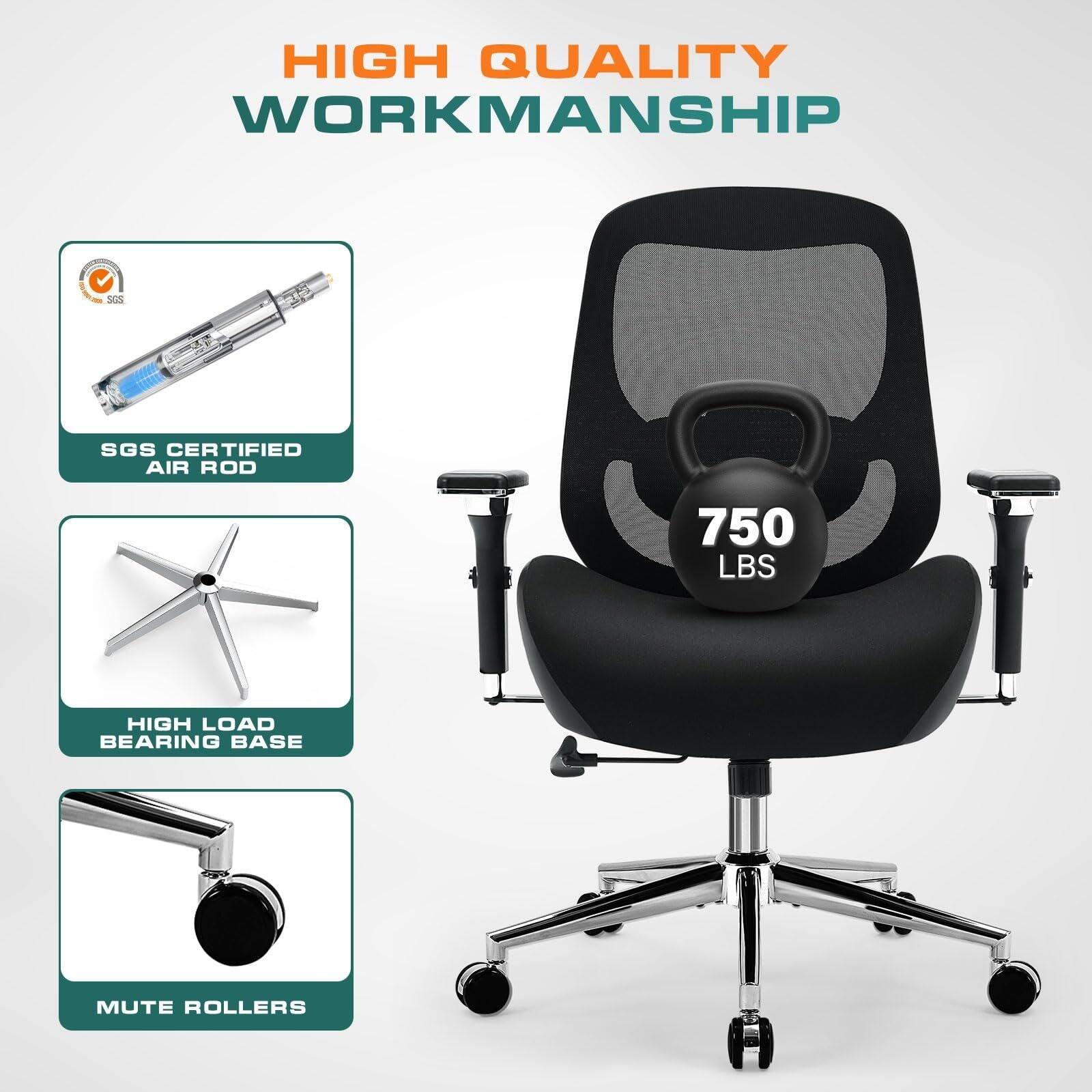 HIGH QUALITY WORKMANSHIP

SGS
SGS CERTIFIED AIR ROD
750 LBS
HIGH LOAD BEARING BASE
MUTE ROLLERS