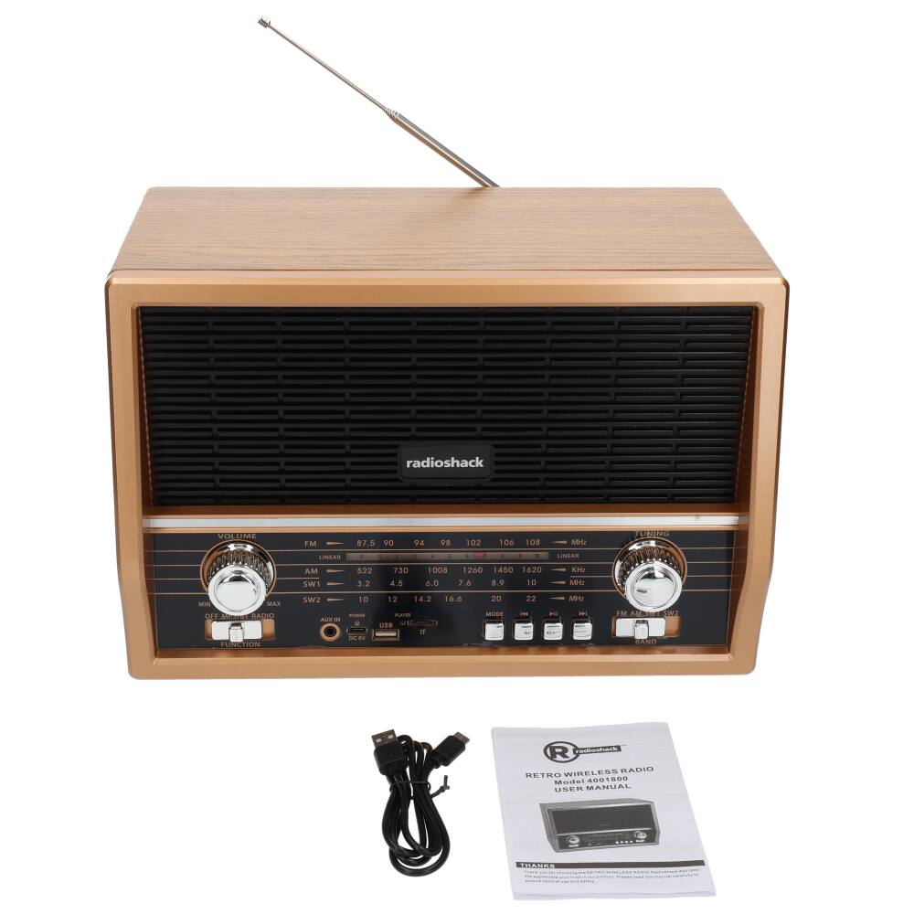 radioshack VE LIME M 87.5 9U sa ". 102 D6 0. M 514 LINAR . - a A.M SW 52 .2 730 a.5 1008 0 1260 1450 1420 76 8.0 10 AI Meuz - -.. DET G - AEO PUNe TOW SW2 - - 1o - - 12 142 - --. usa . 10.0 20 MoO 22 -.. 1 it - M AMDOR 02 adue R WIRELESS RADIO RETRO Madte 4018 USER MANUAL UNKE