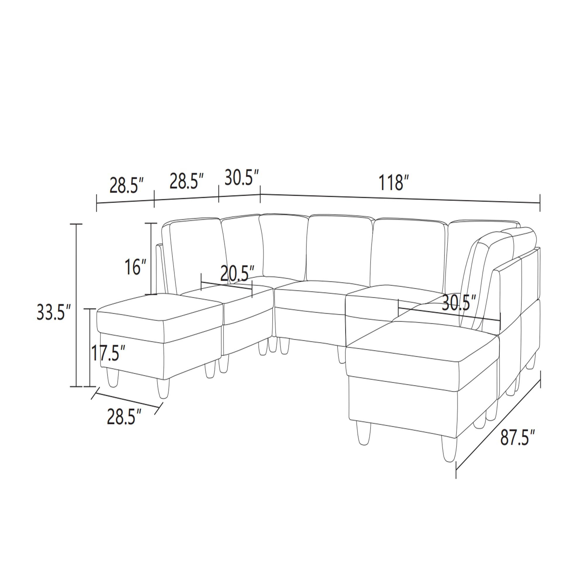 28.5" 28.5" 30.5" 118" 33.5" 16" 20.5" 30.5" 17.5" 28.5" 87.5"