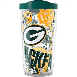 Tervis - Green Bay Packers 16oz. Allover Classic Tumbler - Multicolor