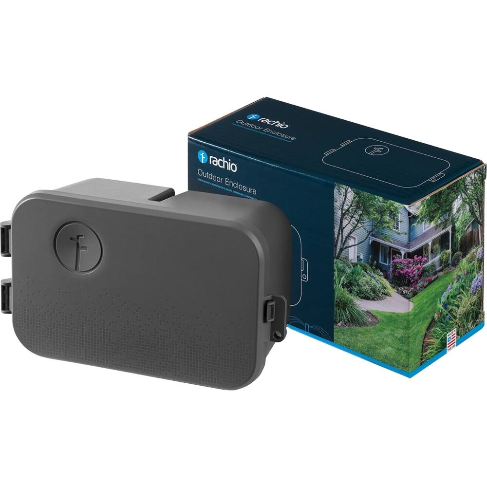 Alt View 11. Rachio - Outdoor Enclosure for R3 and R3e - Black.