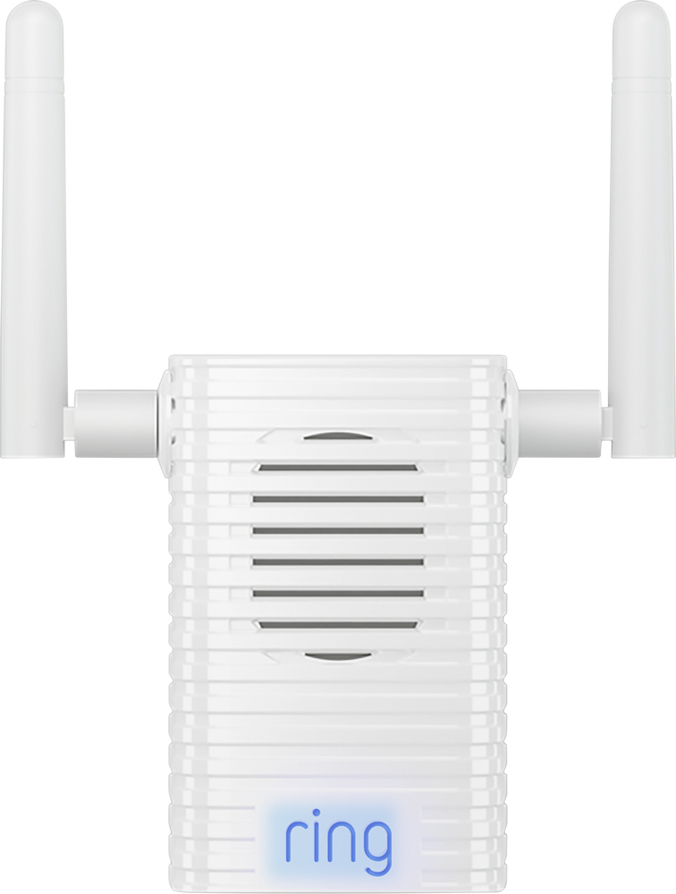 Ring Chime Pro WiFi Extender and Indoor Chime for Ring Devices White