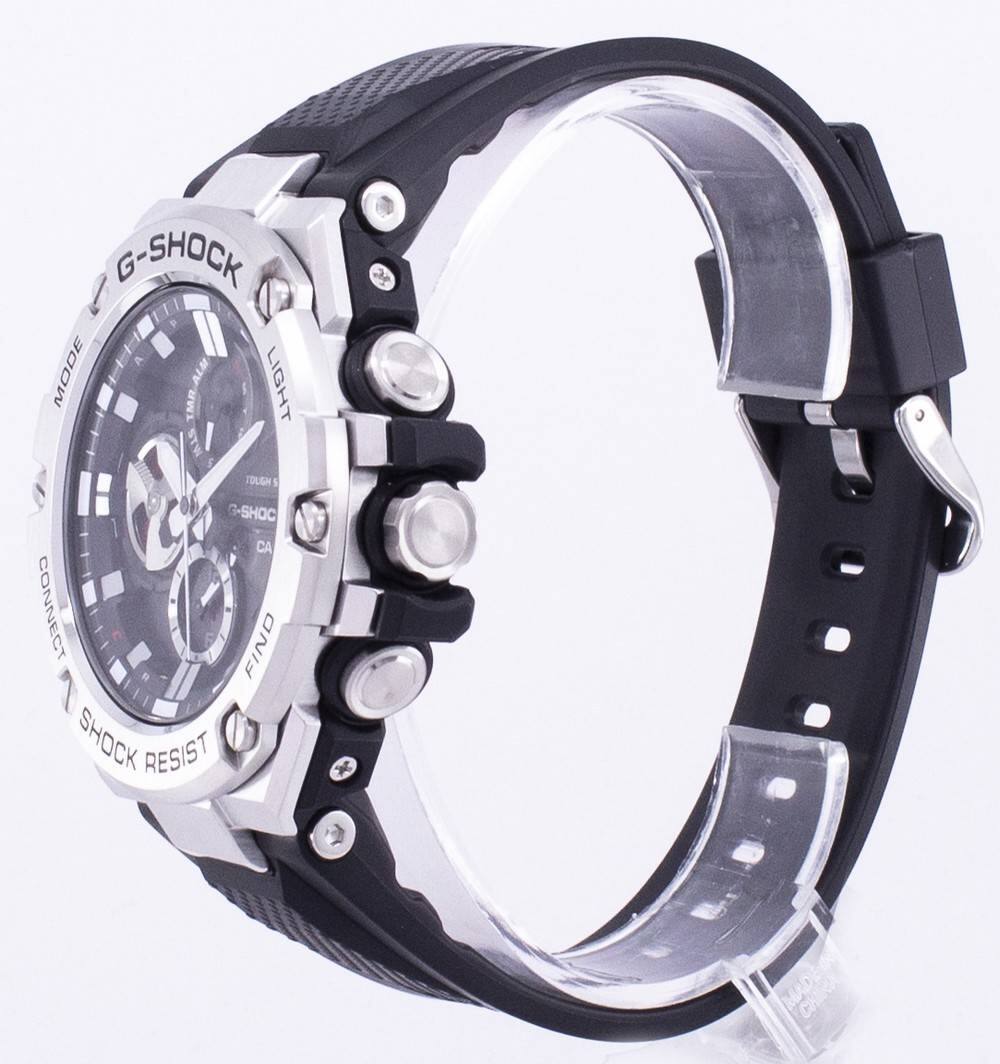 G-SHOCK MODE TMA ALM LIGHT STW TOUGH 3-SHOCK CA CONNECT FIND SHOCK RESIST MADE CHI4Y