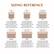 **SIZING REFERENCE**
**Twin**
- 1 Comforter (68"x88")
- 1 Flat Sheet (66"x96")
- 1 Fitted Sheet (39"x75"+14")
- 1 Pillowcase (20"x30")
- 1 Pillow Sham (20"x26"+2")
**Twin XL**
- 1 Comforter (68"x88")
- 1 Flat Sheet (66"x100")
- 1 Fitted Sheet (39"x80"+14")
- 1 Pillowcase (20"x30")
- 1 Pillow Sham (20"x26"+2")
**Full**
- 1 Comforter (82"x86")
- 1 Flat Sheet (81"x96")
- 1 Fitted Sheet (54"x75"+14")
- 2 Pillowcases (20"x30")
- 2 Pillow Shams (20"x26"+2")
**Queen**
- 1 Comforter (88"x88")
- 1 Flat Sheet (90"x102")
- 1 Fitted Sheet (60