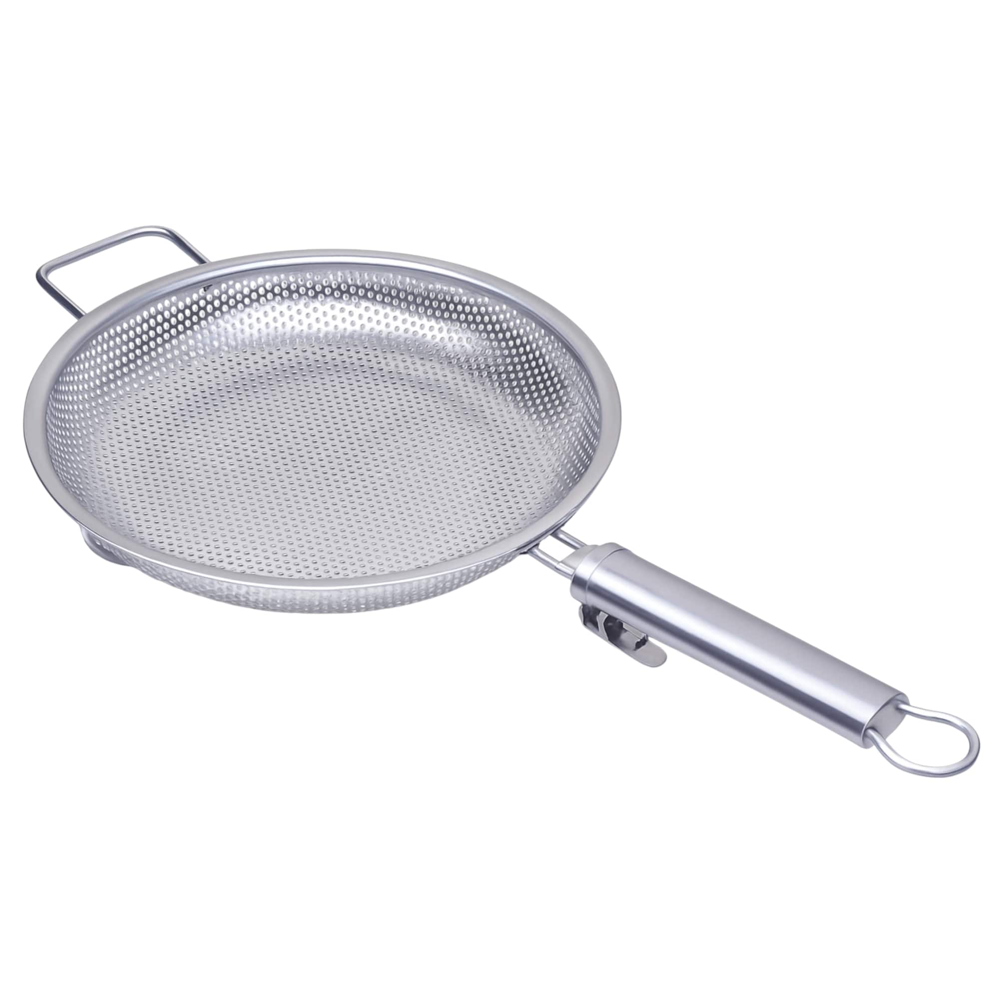 Front. Hell's Kitchen - Hell's Kitchen Stainless Steel Grill Basket.