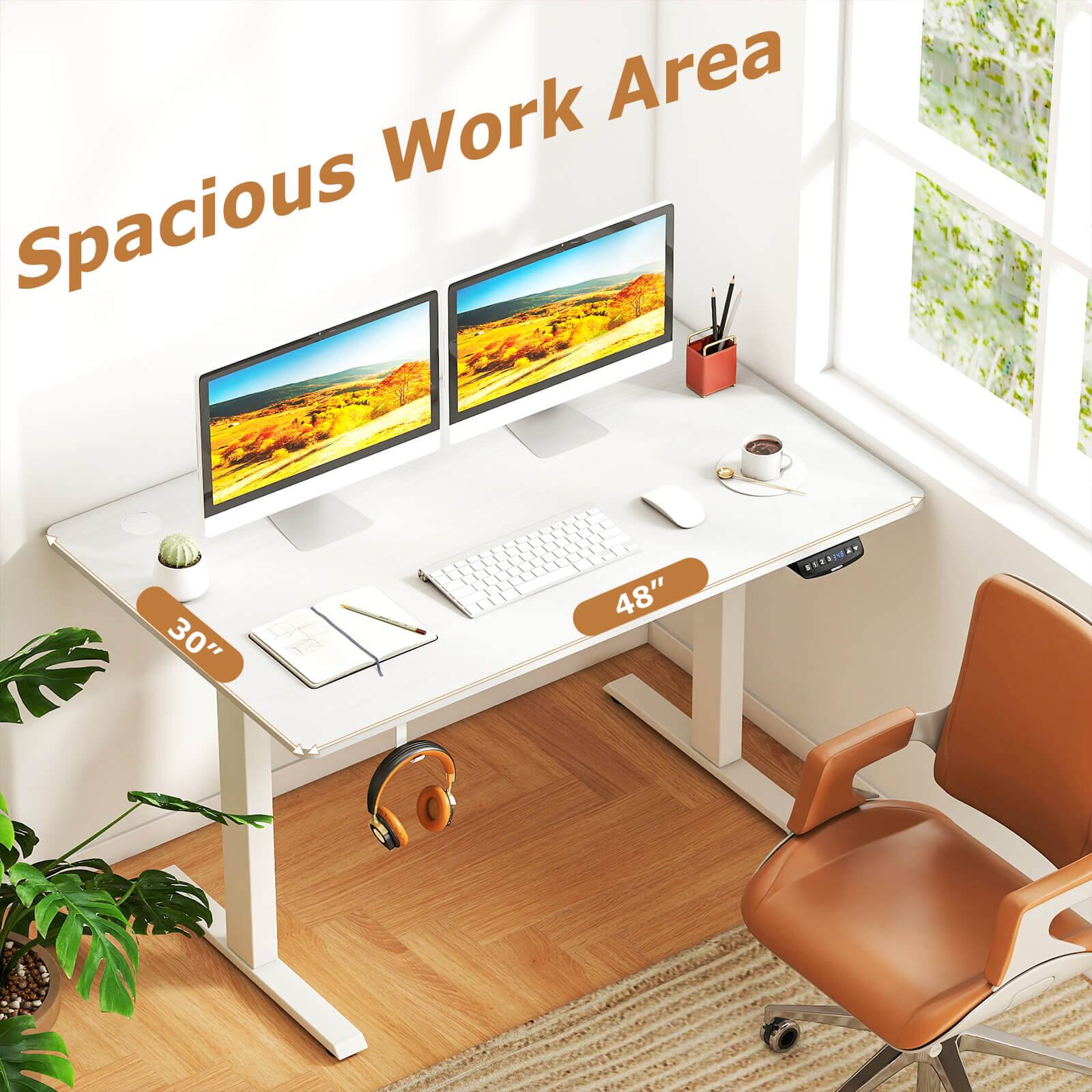 Spacious Work Area

30" x 48"