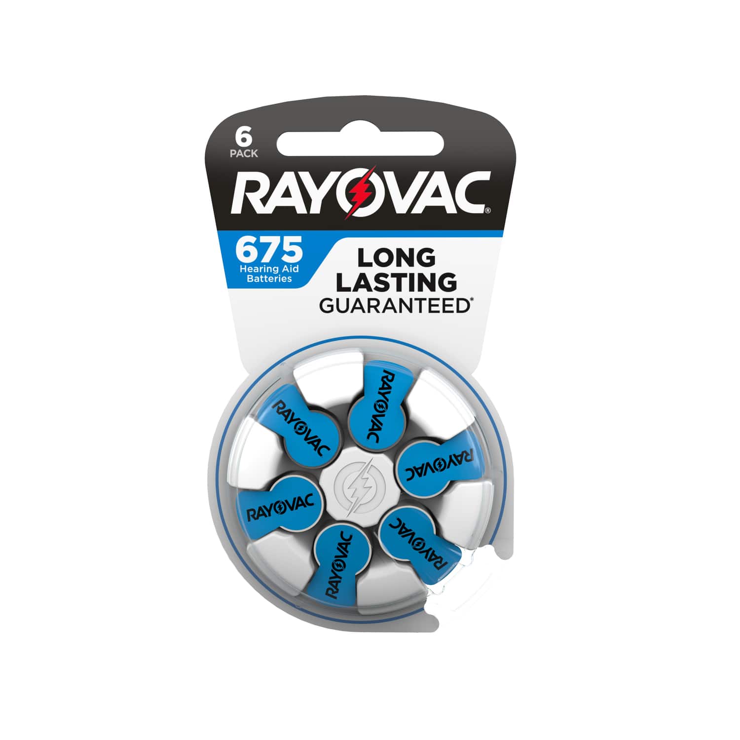 Rayovac - Zinc Air 675 1.45 V Battery 6 pk