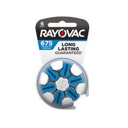 Rayovac - Zinc Air 675 1.45 V Battery 6 pk