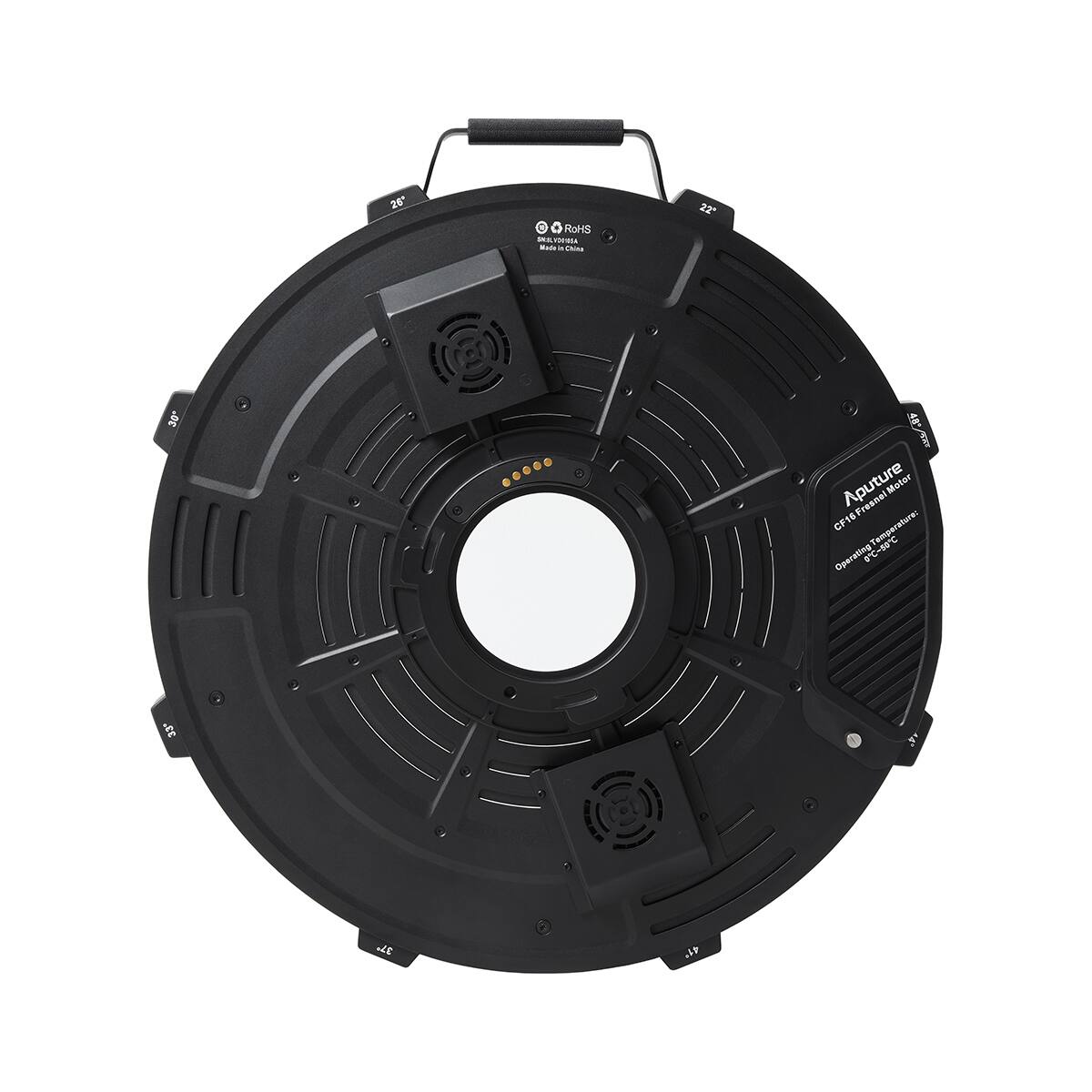 20 MoHS -m - Rad - - 22 i L  
PER Aputure Motor 18 & Freanel CF  
Temperature: Operating BC 3.31