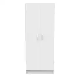 ClosetMaid - 896700 12.5 x 24 x 59.5 Inch Adjustable 4 Shelf Pantry Cabinet - White