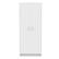 Front. ClosetMaid - ClosetMaid 896700 12.5 x 24 x 59.5 Inch Adjustable 4 Shelf Pantry Cabinet, White - White.