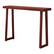 Angle. Kings Brand Furniture - Kings Brand Furniture Claude Narrow Console Table - Dark Red.