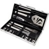 Cuisinart - 20 Piece Deluxe Stainless-Steel Grill Tool Set - Stainless Steel