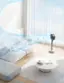 Alt View 11. Dreo - Pedestal Fan with Remote, 120° + 105°Smart Oscillating Floor Fans with Wi-Fi/Voice Control, Works with Alexa/Google - Gray.