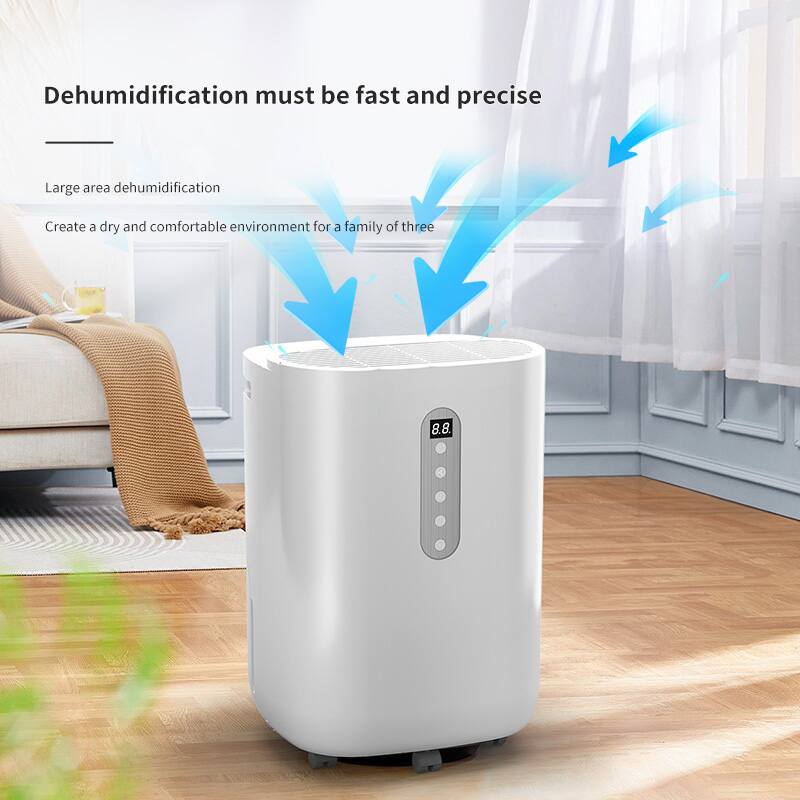 Dehumidification must be fast and precise

Large area dehumidification

Create a dry and comfortable environment for a family of three