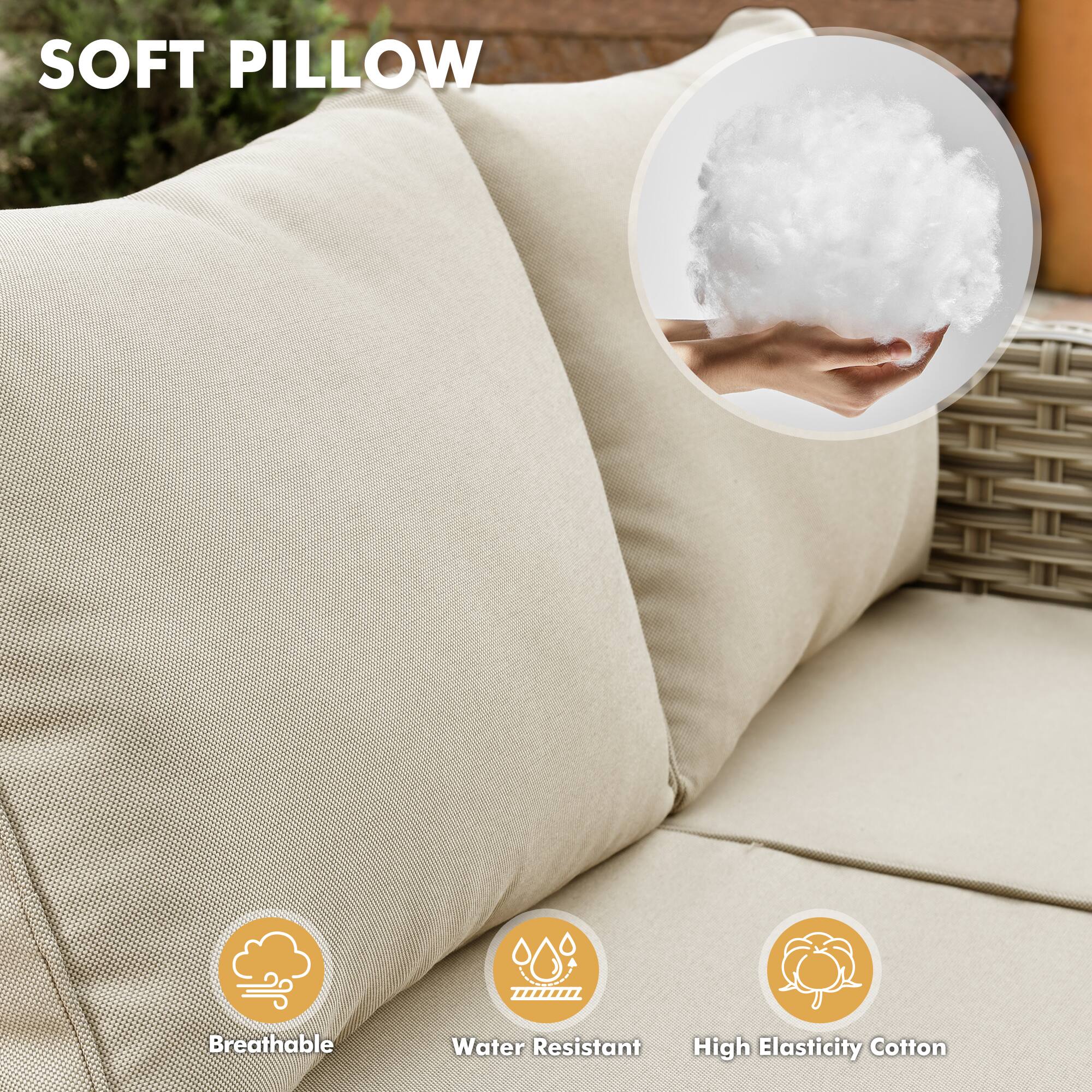 SOFT PILLOW

- Breathable
- Water Resistant
- High Elasticity Cotton