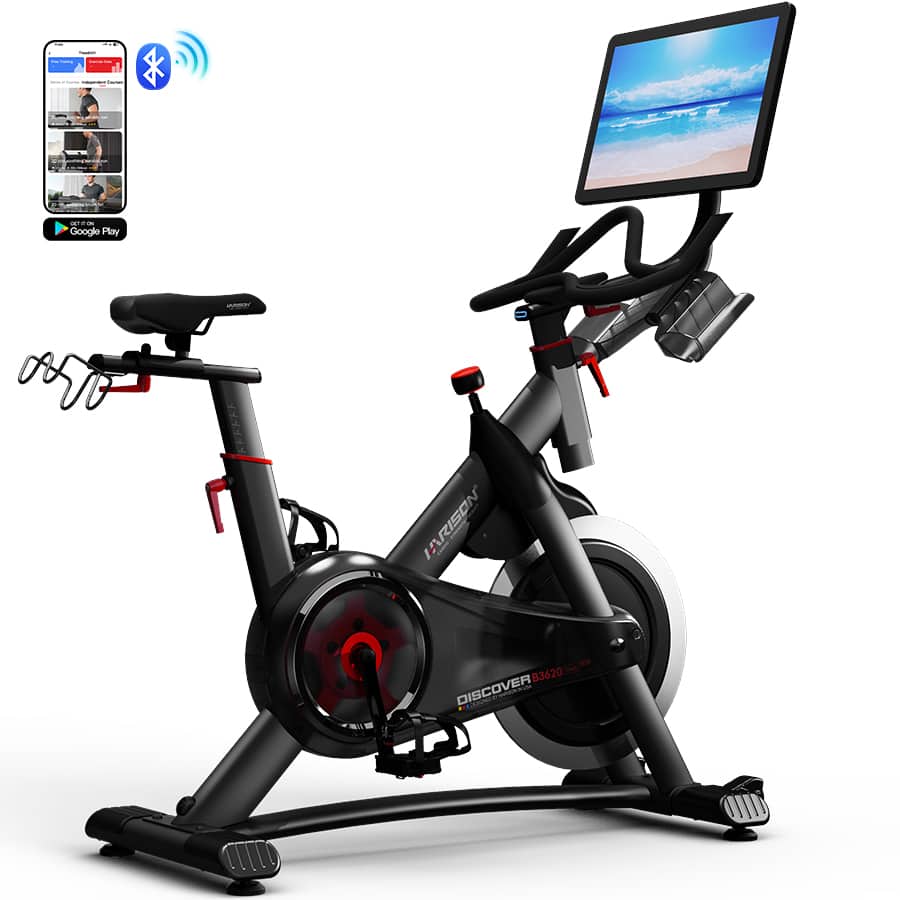 HARISON - Commercial Exercise Bike B3620 Track Eco - Black